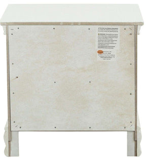 Homelegance Lucida 2 Drawer Nightstand in White 2039W-4 - Nightstand - Half Price Furniture