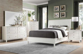 Homelegance Cotterill Nightstand in Antique White 1730WW-4 - Nightstand - Half Price Furniture