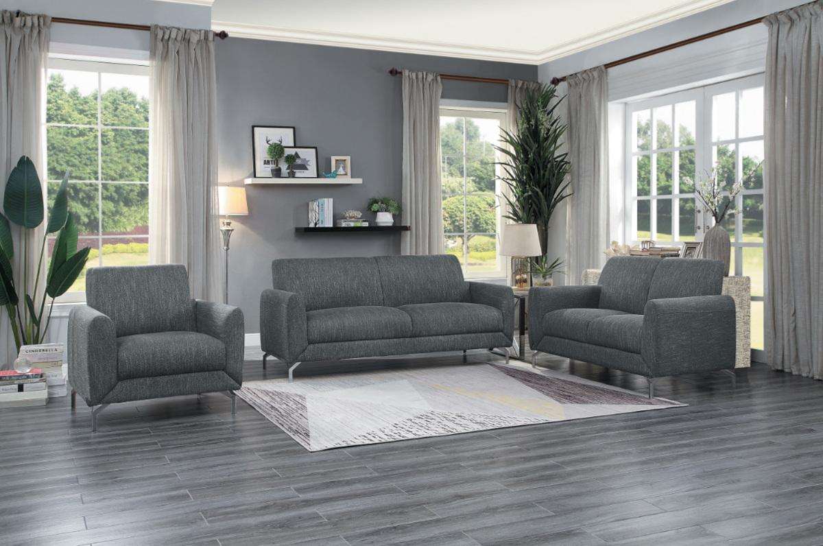 Homelegance Furniture Venture Chair in Dark Gray - Chair - Half Price Furniture