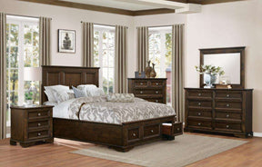 Homelegance Eunice Nightstand in Espresso 1844DC-4 - Nightstand - Half Price Furniture
