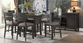 Homelegance Baresford Counter Height Table in Gray 5674-36* - Table - Half Price Furniture