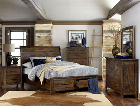 Homelegance Jerrick Dresser in Burnished Brown 1957-5 - Half Price Furniture