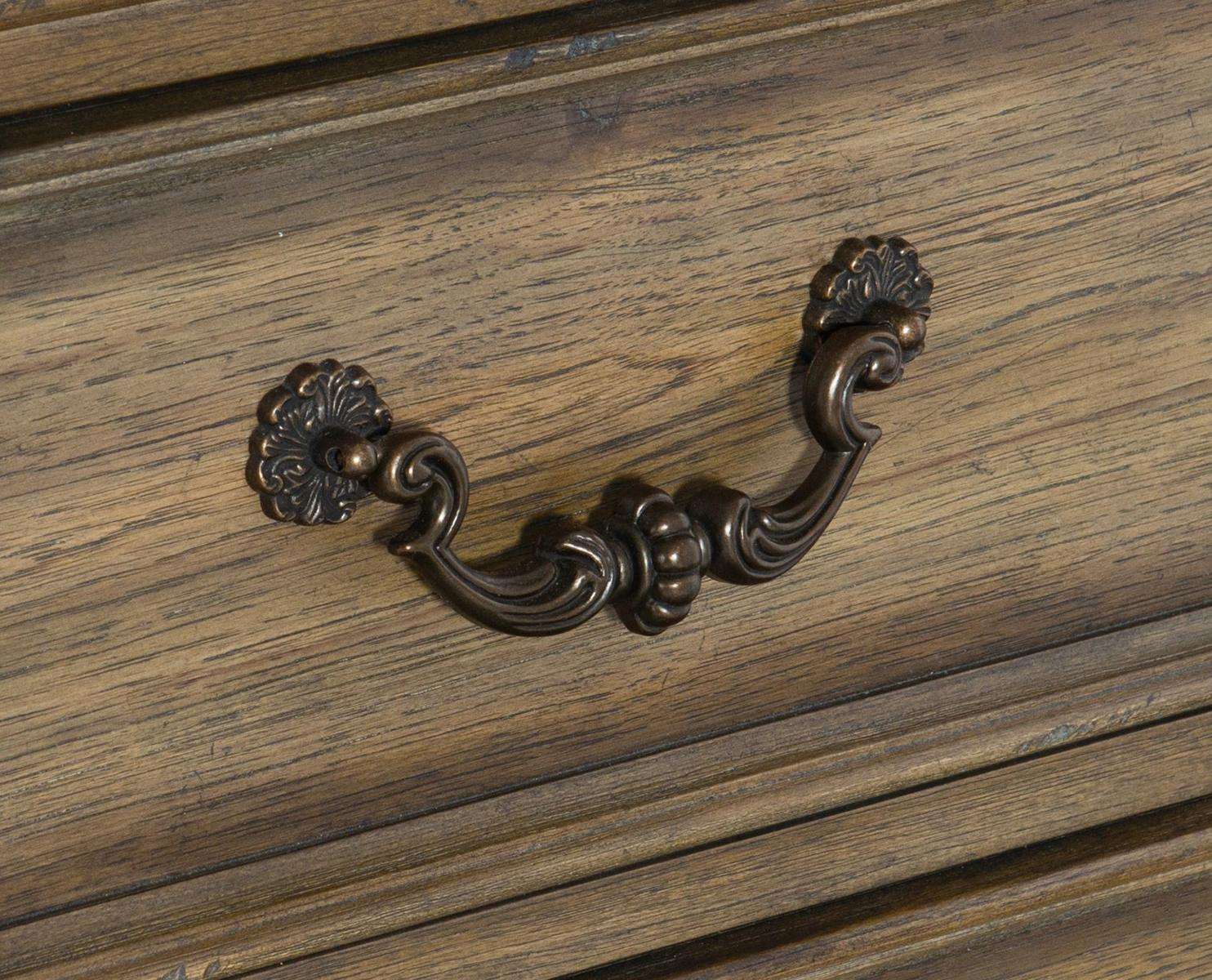 Homelegance Furniture Rachelle 4 Drawer Chest in Weathered Pecan 1693-9 - Half Price Furniture