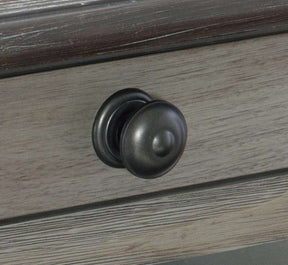 Homelegance Granby Counter Height Dining Table in Coffee and Antique Gray 5627GY-36* - Dining Table - Half Price Furniture