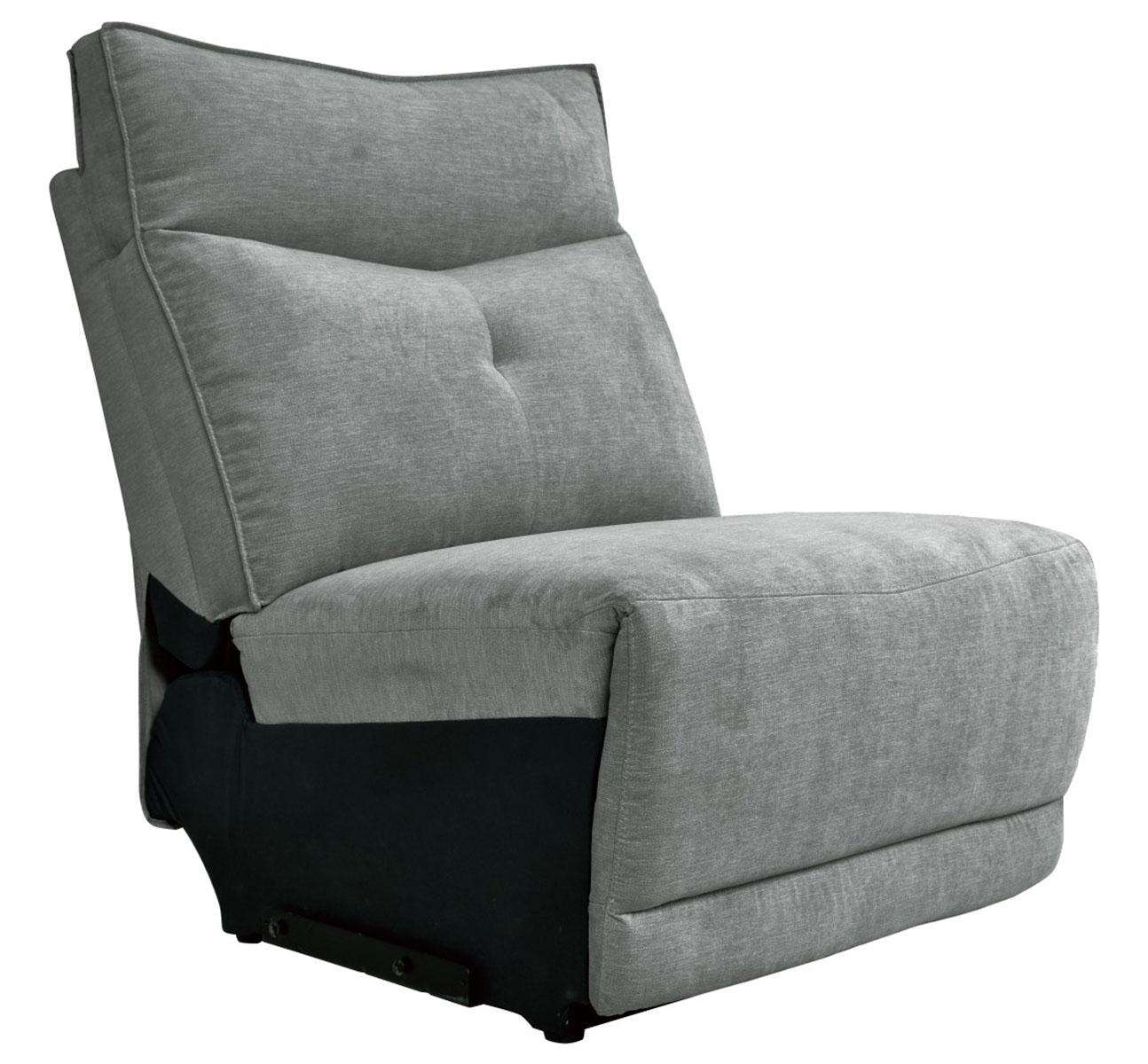 Homelegance Furniture Tesoro Armless Chair in Dark Gray 9509DG-AC - Chair - Half Price Furniture