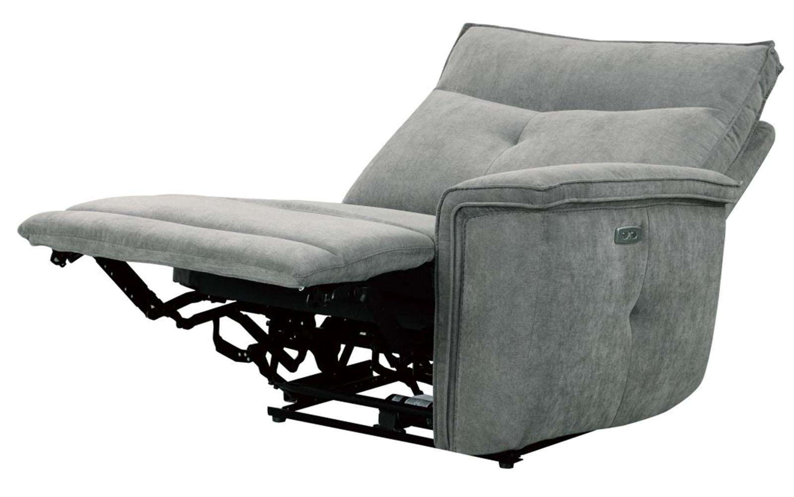 Homelegance Furniture Tesoro Power Right Side Reclining Chair in Dark Gray 9509DG-RRPWH - Chair - Half Price Furniture