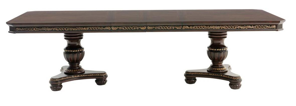 Homelegance Russian Hill Dining Table in Cherry 1808-112* - Las Vegas Furniture Stores
