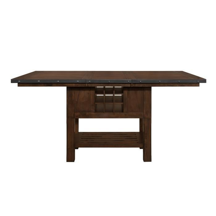 Homelegance Schleiger Counter Height Dining Table in Dark Brown 5400-36XL*  Las Vegas Furniture Stores