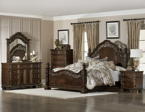 Homelegance Catalonia 5 Drawer Chest in Cherry 1824-9 - Chest - Half Price Furniture