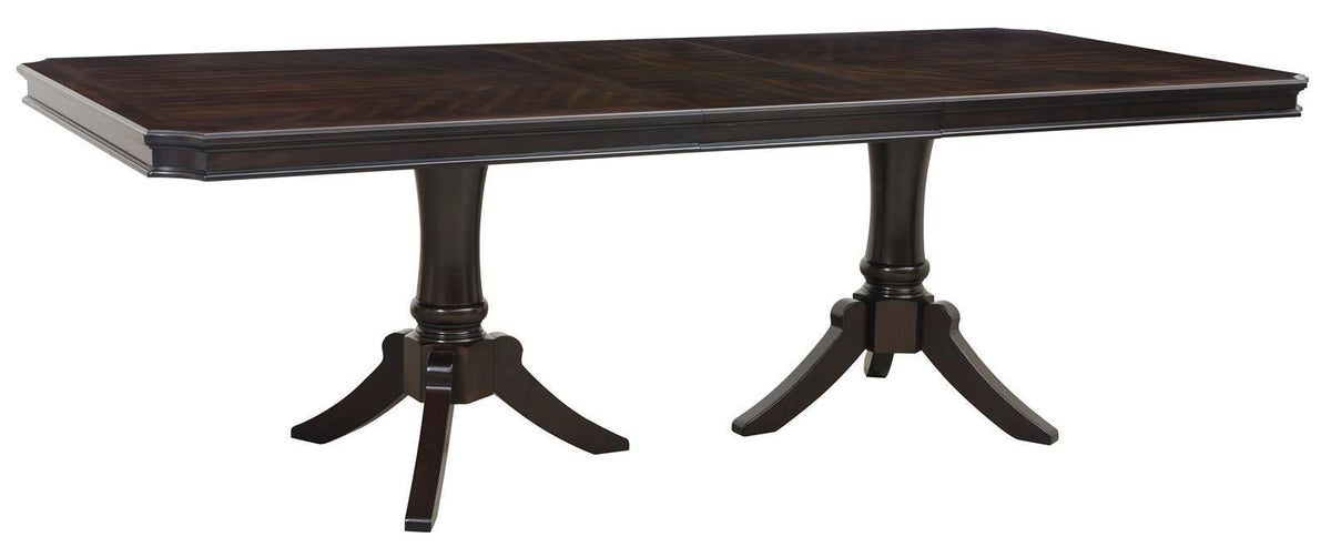 Homelegance Marston Rectangular Dining Table in Dark Cherry 2615DC-96 - Dining Table - Half Price Furniture