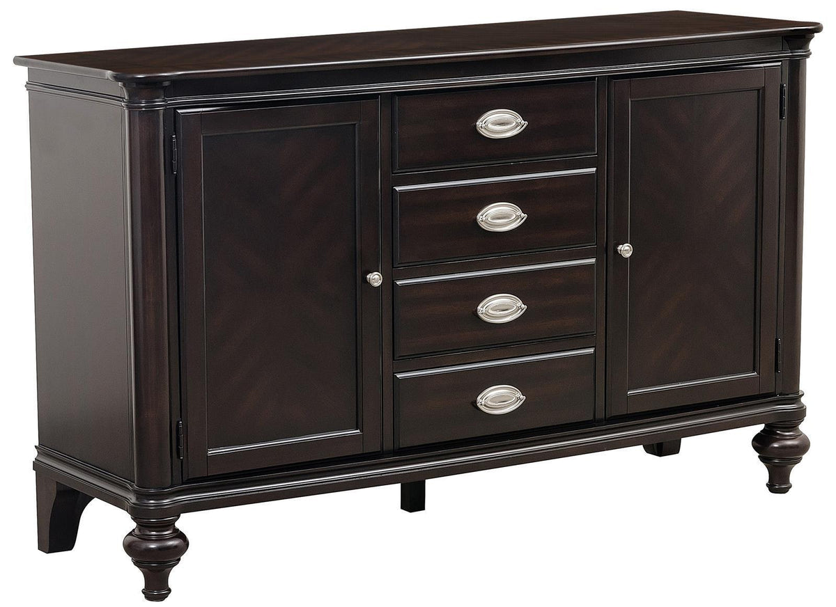 Homelegance Marston Buffet in Dark Cherry 2615DC-55 - Buffet - Half Price Furniture