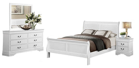 Homelegance Mayville 6 Drawer Dresser in White 2147W-5 - Dresser - Half Price Furniture