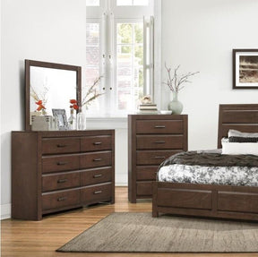 Homelegance Furniture Erwan 8 Drawer Dresser in Dark Walnut 1961-5 - Dresser - Half Price Furniture