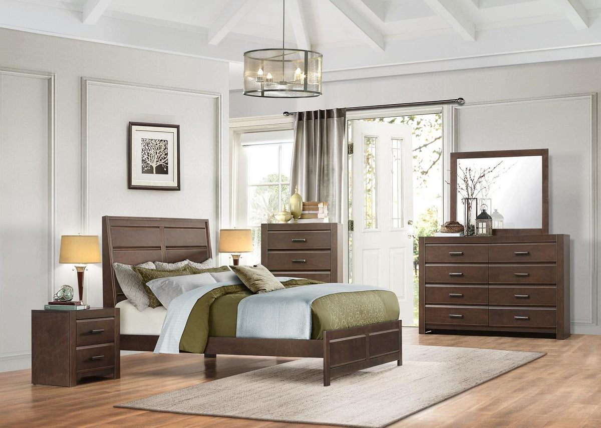 Homelegance Furniture Erwan 5 Drawer Chest in Dark Walnut 1961-9 - Chest - Half Price Furniture