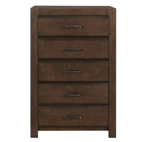 Homelegance Furniture Erwan 5 Drawer Chest in Dark Walnut 1961-9 Half Price Furniture