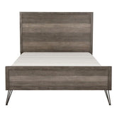 Homelegance Urbanite King Panel Bed in Tri-tone Gray 1604K-1EK Half Price Furniture
