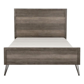 Homelegance Urbanite King Panel Bed in Tri-tone Gray 1604K-1EK Half Price Furniture