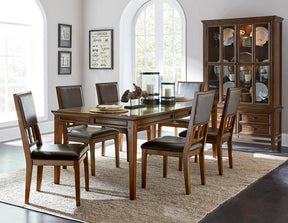 Homelegance Frazier Park Server in Dark Cherry 1649-40 Half Price Furniture