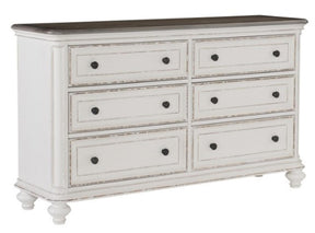 Homelegance Baylesford Dresser in Two Tone 1624W-5 - Dresser - Half Price Furniture