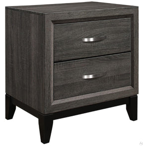 Homelegance Davi Nightstand in Gray 1645-4 - Nightstand - Half Price Furniture