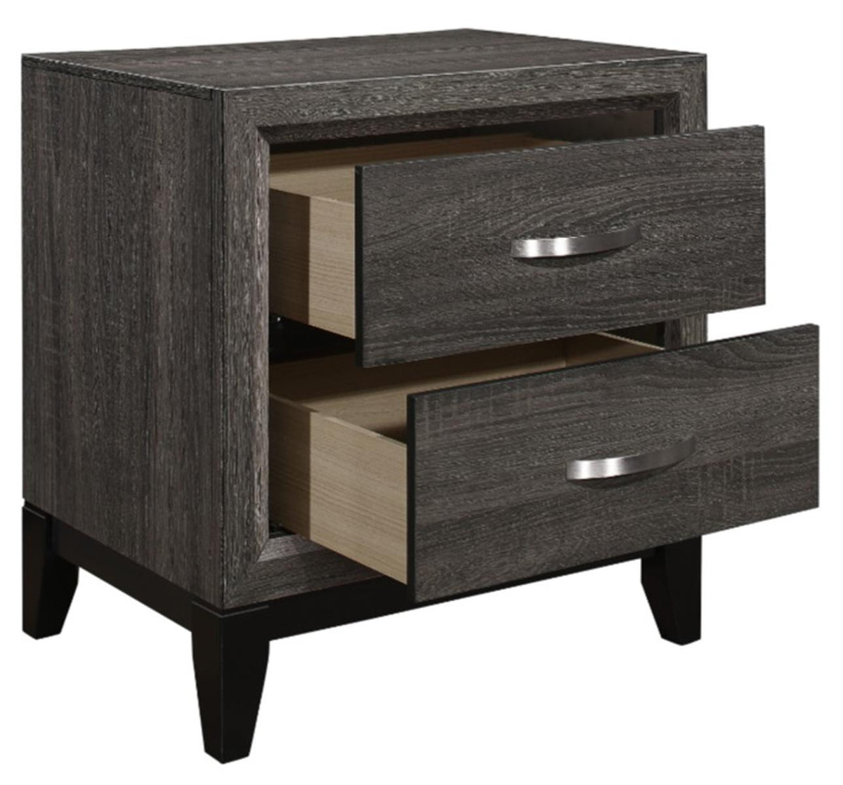 Homelegance Davi Nightstand in Gray 1645-4 - Nightstand - Half Price Furniture