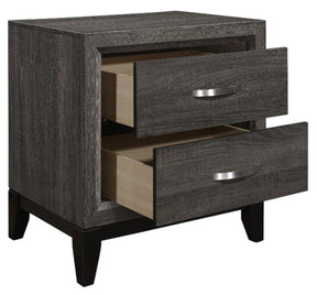 Homelegance Davi Nightstand in Gray 1645-4 - Nightstand - Half Price Furniture