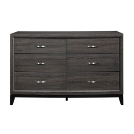 Homelegance Davi Dresser in Gray 1645-5 Half Price Furniture