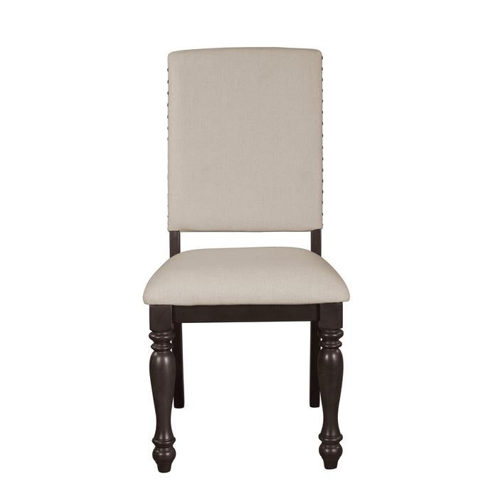 Homelegance Begonia Side Chair in Gray (Set of 2) Half Price Furniture