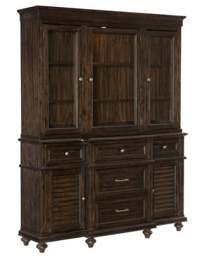 Homelegance Cardano Buffet & Hutch in Charcoal 1689-50* - Hutch - Half Price Furniture