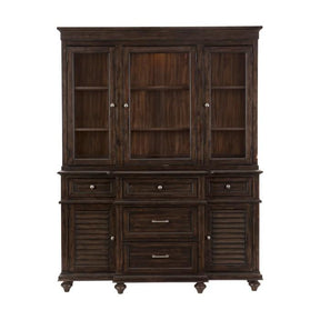 Homelegance Cardano Buffet & Hutch in Charcoal 1689-50* Half Price Furniture