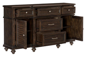 Homelegance Cardano Buffet/Server in Charcoal 1689-55 - Buffet - Half Price Furniture