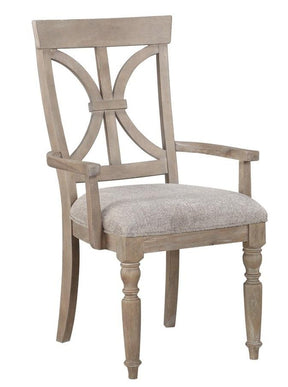 Homelegance Cardano Arm Chair in Light Brown(Set of 2) - Dining Chair - Half Price Furniture