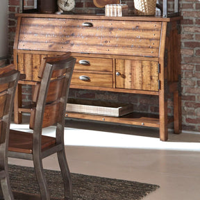 Homelegance Holverson Buffet/Server in Rustic Brown 1715-55 - Buffet - Half Price Furniture