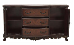 Homelegance Deryn Park Buffet/Server in Dark Cherry 2243-55 - Buffet - Half Price Furniture