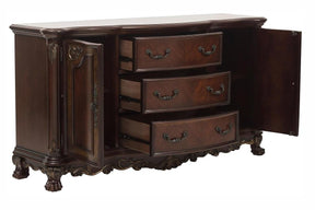 Homelegance Deryn Park Buffet/Server in Dark Cherry 2243-55 - Buffet - Half Price Furniture