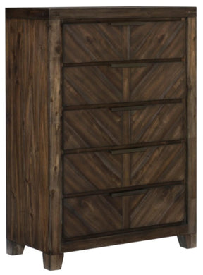 Homelegance Parnell Chest in Rustic Cherry 1648-9 - Chest - Half Price Furniture