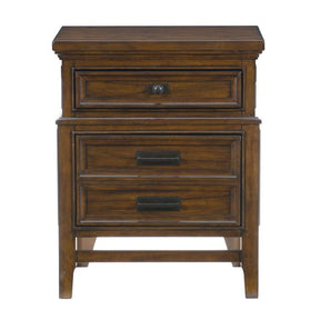 Homelegance Frazier Nightstand in Dark Cherry 1649-4 Half Price Furniture