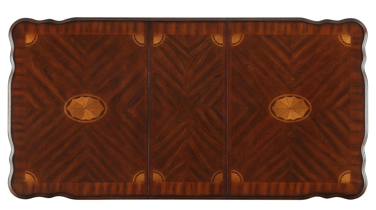 Homelegance Norwich Dining Table in Dark Cherry 5055-82 - Dining Table - Half Price Furniture