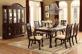 Homelegance Norwich Dining Table in Dark Cherry 5055-82 - Dining Table - Half Price Furniture