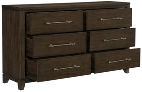 Homelegance Griggs Dresser in Dark Brown 1669-5 - Dresser - Half Price Furniture