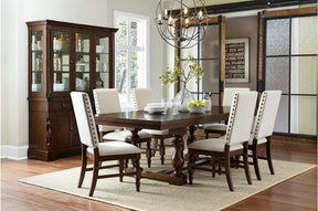 Homelegance Yates Side Chair in Dark Oak (Set of 2) - Dining Chair - Half Price Furniture