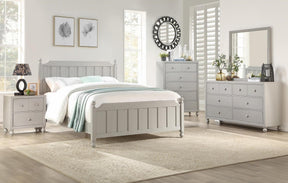 Homelegance Wellsummer 6 Drawer Dresser in Gray 1803GY-5 - Dresser - Half Price Furniture