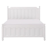Homelegance Wellsummer Queen Panel Bed in White 1803W-1* Half Price Furniture