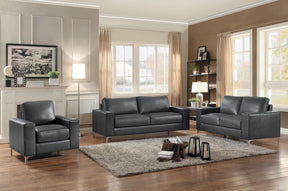 Homelegance Furniture Iniko Sofa in Gray 8203GY-3 - Sofa - Half Price Furniture