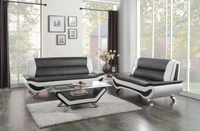 Homelegance Furniture Veloce Cocktail Table in Black/Ivory 8219-30 - Cocktail Table - Half Price Furniture