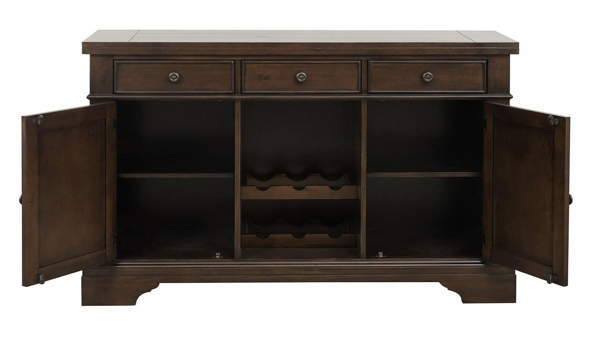 Homelegance Reid Buffet/Server in Dark Cherry 5267RF-55 - Server - Half Price Furniture