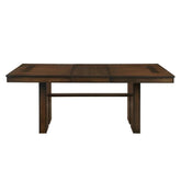 Homelegance Sedley Dining Table in Walnut 5415RF-78* Half Price Furniture