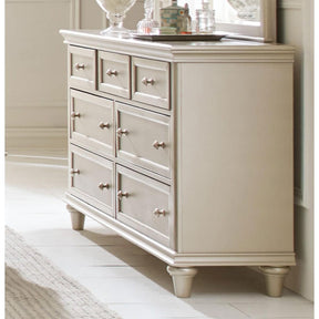 Homelegance Celandine 7 Drawer Dresser in Silver 1928-5 - Dresser - Half Price Furniture