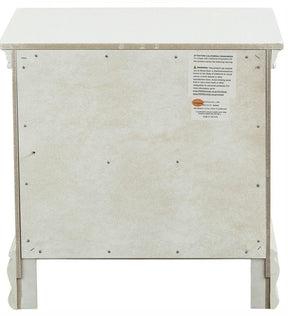 Homelegance Lucida 2 Drawer Nightstand in White 2039W-4 - Nightstand - Half Price Furniture