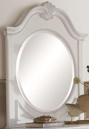 Homelegance Lucida Mirror in White 2039W-6 - Mirror - Half Price Furniture